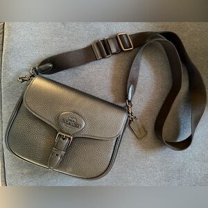 SOLD Coach Amelia Saddle Crossbody Bag